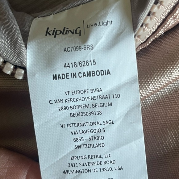 KIPLING Dusty Pink Crossbody Bag - Picture 9 of 10